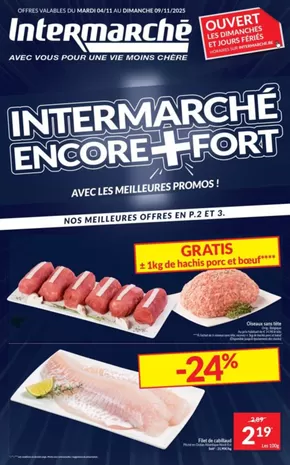 Catalogue Intermarché à Gent | Découvrez notre folder du 04/11 FR | 2025-10-30T00:00:00.000Z - 2025-11-13T00:00:00.000Z
