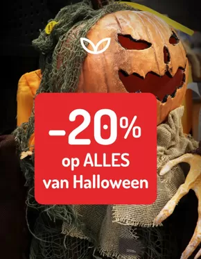 Catalogue Oh'Green à Charleroi | -20% Op Alle Van Halloween | 2025-10-30T00:00:00.000Z - 2025-11-07T00:00:00.000Z