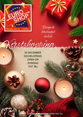 Catalogue Euroshop à Wanze | Kerstdecoratie 2025(NL) | 2025-12-01T00:00:00.000Z - 2025-12-31T00:00:00.000Z