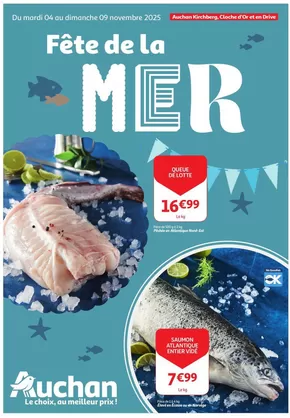 Catalogue Auchan à Tinlot | Offres spéciales attractives pour tout le monde | 2025-11-04T00:00:00.000Z - 2025-11-09T00:00:00.000Z