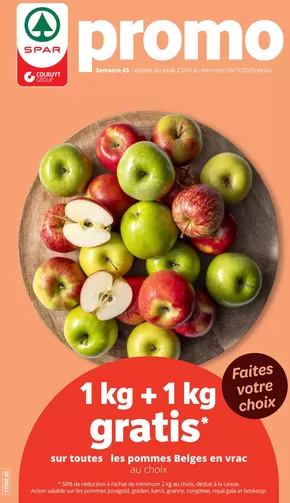 Catalogue SPAR à Hamoir | Meilleures offres pour tous les chasseurs de bonnes affaires | 2025-10-23T00:00:00.000Z - 2025-11-05T00:00:00.000Z