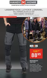 Catalogue HandyHome à Charleroi | Super offre pour les chasseurs de bonnes affaires | 2025-11-01T00:00:00.000Z - 2025-11-16T00:00:00.000Z