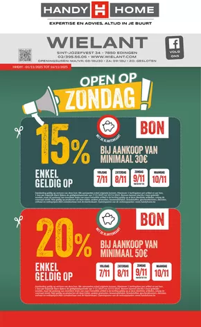 Catalogue HandyHome à Bertrix | Meilleures offres pour tous les chasseurs de bonnes affaires | 2025-11-07T00:00:00.000Z - 2025-11-10T00:00:00.000Z