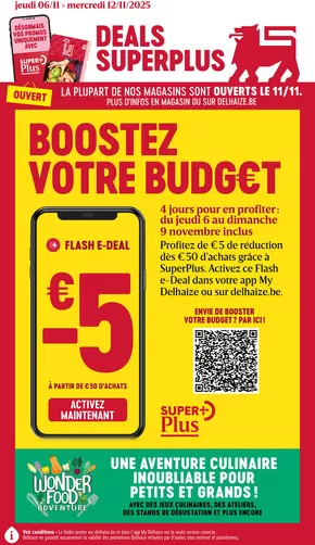 Catalogue Delhaize à Malines | Promotions spéciales en cours | 2025-11-06T00:00:00.000Z - 2025-11-12T00:00:00.000Z