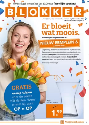 Catalogue BLOKKER à Péruwelz | Week 45 | 2025-11-05T00:00:00.000Z - 2025-11-16T00:00:00.000Z