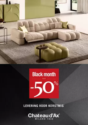Catalogue Chateau d'Ax à Braine-le-Comte | Black Month | 2025-11-03T00:00:00.000Z - 2025-12-01T00:00:00.000Z