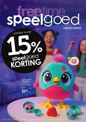 Catalogue Freetime à Braine-le-Comte | Speelgoed | 2025-11-04T00:00:00.000Z - 2025-12-08T00:00:00.000Z
