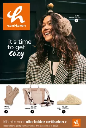 Catalogue Van Haren à Renaix | It's Time To Get Cozy | 2025-11-04T00:00:00.000Z - 2025-12-05T00:00:00.000Z