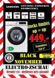 Catalogue Electro-Zschau à Hasselt | Black November | 2025-11-04T00:00:00.000Z - 2025-11-30T00:00:00.000Z