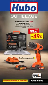 Catalogue Hubo à Malines | Hubo Dépliant valable jusqu'au 31/01/2026 FR | 2025-11-01T00:00:00.000Z - 2026-01-31T00:00:00.000Z