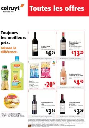 Catalogue Colruyt à Ypres | Nouvelles offres à découvrir | 2025-11-05T00:00:00.000Z - 2025-11-18T00:00:00.000Z