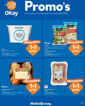 Catalogue OKay Supermarkt à Ypres | Volgende folder - NL | 2025-11-05T00:00:00.000Z - 2025-11-18T00:00:00.000Z