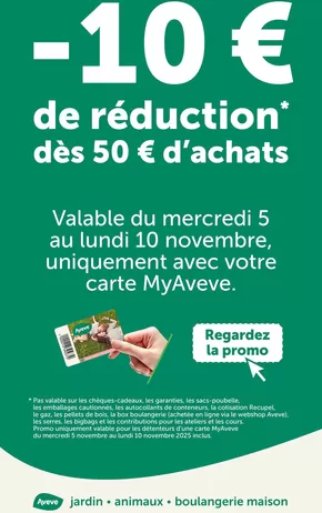 Catalogue AVEVE à Andenne | Folder AVEVE - FR | 2025-11-05T00:00:00.000Z - 2025-11-10T00:00:00.000Z