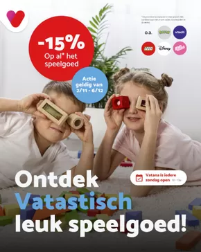 Catalogue Vatana à Wemmel | Ontdek Vatastisch Leuk Speelgoed! | 2025-11-05T00:00:00.000Z - 2025-12-06T00:00:00.000Z