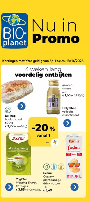 Catalogue Bio Planet à Wavre | Folder Bio Planet | 2025-05-11T00:00:00.000Z - 2025-11-18T00:00:00.000Z