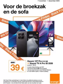 Catalogue Orange à Hasselt | Voor De Broekzak En De Sofa | 2025-11-07T00:00:00.000Z - 2025-12-01T00:00:00.000Z