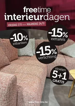 Catalogue Freetime à Audenarde | Interieurdagen  | 2025-11-10T00:00:00.000Z - 2025-11-24T00:00:00.000Z