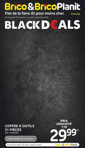 Catalogue Brico Plan-it à Bruxelles | folder Brico Plan-it - FR | 2025-11-12T00:00:00.000Z - 2025-12-01T00:00:00.000Z