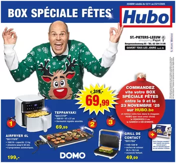 Catalogue Hubo à Beersel | Hubo Dépliant valable jusqu'au 23/11/2025 FR | 2025-11-12T00:00:00.000Z - 2025-11-23T00:00:00.000Z