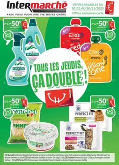 Catalogue Intermarché | decouvrez les offres de novembre avec la carte intermarche 2025 - FR | 2025-11-01T00:00:00.000Z - 2025-11-30T00:00:00.000Z