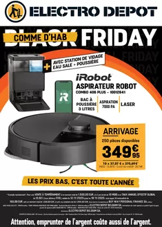 Catalogue Electrodepot à Beersel | Black Friday FR | 2025-11-12T00:00:00.000Z - 2025-11-19T00:00:00.000Z