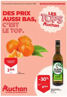 Catalogue Auchan à Liège | Découvrez des offres attractives | 2025-11-18T00:00:00.000Z - 2025-11-23T00:00:00.000Z