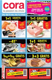 Catalogue Cora à Tournai | Large sélection d'offres | 2025-11-18T00:00:00.000Z - 2025-11-24T00:00:00.000Z