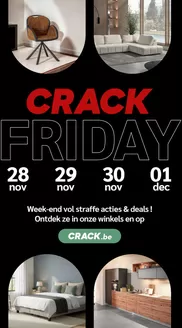 Catalogue Meubles Crack | Crack Friday | 2025-11-28T00:00:00.000Z - 2025-12-01T00:00:00.000Z
