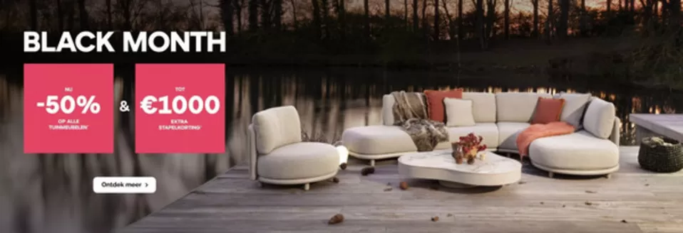 Catalogue Exterioo à Genk | Black Month | 2025-11-17T00:00:00.000Z - 2025-12-01T00:00:00.000Z