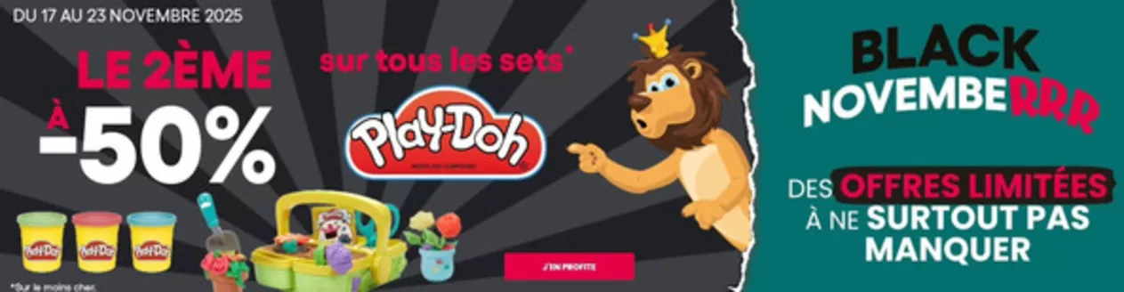 Catalogue King Jouet à Mons | Black November | 2025-11-17T00:00:00.000Z - 2025-11-23T00:00:00.000Z