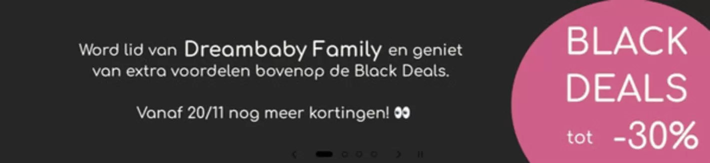 Catalogue Dreambaby à Mons | Black Deals | 2025-11-20T00:00:00.000Z - 2025-12-01T00:00:00.000Z