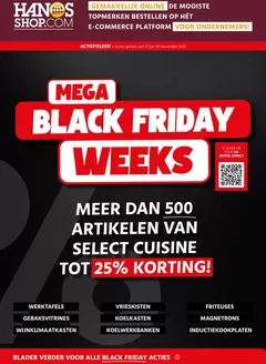 Catalogue Hanos à Louvain | Mega Black Friday Weeks | 2025-11-18T00:00:00.000Z - 2025-12-01T00:00:00.000Z
