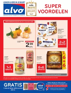 Catalogue Alvo à Gent | Alvo Onze folder,boordevol aanbiedingen - NL | 2025-11-19T00:00:00.000Z - 2025-12-02T00:00:00.000Z