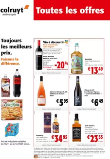 Catalogue Colruyt à Gent | Meilleures offres pour tous les clients | 2025-11-19T00:00:00.000Z - 2025-12-02T00:00:00.000Z