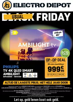 Catalogue Electrodepot à Beersel | Usual Black Friday NL | 2025-11-26T00:00:00.000Z - 2025-12-04T00:00:00.000Z
