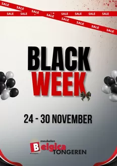 Catalogue Belgica Meubles à Londerzeel | Black Week! | 2025-11-26T00:00:00.000Z - 2025-11-30T00:00:00.000Z
