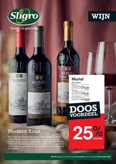 Catalogue Sligro | wijn 16 2025 | 2025-11-20T00:00:00.000Z - 2025-12-08T00:00:00.000Z