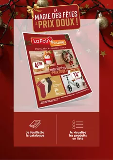 Catalogue La Foir'Fouille à Charleroi | Catalogue La Foir'Fouille | 2025-12-01T00:00:00.000Z - 2025-12-15T00:00:00.000Z