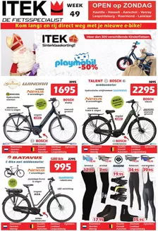 Catalogue Itek à Anvers | Itek Nieuw in de folder | 2025-12-01T00:00:00.000Z - 2025-12-07T00:00:00.000Z