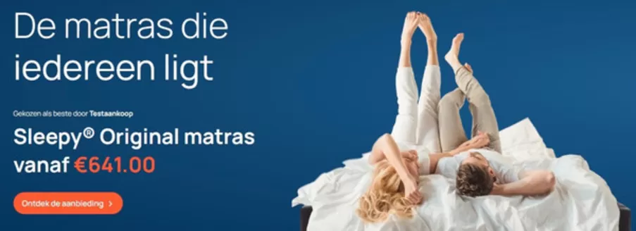 Catalogue Sleepy | Matras | 2025-12-04T00:00:00.000Z - 2025-12-18T00:00:00.000Z