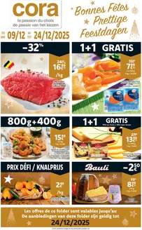 Catalogue Cora à Saint-Nicolas | folder Cora | 2025-12-09T00:00:00.000Z - 2025-12-24T00:00:00.000Z