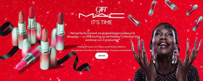 Catalogue MAC Cosmetics | Gift Time | 2025-12-12T00:00:00.000Z - 2026-01-02T00:00:00.000Z