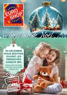 Catalogue Euroshop à Ninove | Cadeaux pour Noël & Nouvel Ans(FR) | 2025-12-01T00:00:00.000Z - 2025-12-31T00:00:00.000Z