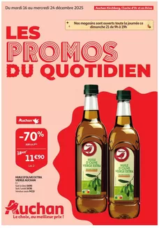 Catalogue Auchan à Saint-Trond | Bons plans exclusifs | 2025-12-16T00:00:00.000Z - 2025-12-24T00:00:00.000Z