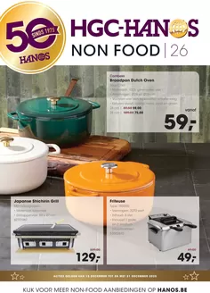Catalogue Hanos à Saint-Trond | Non Food 26 | 2025-12-15T00:00:00.000Z - 2025-12-28T00:00:00.000Z