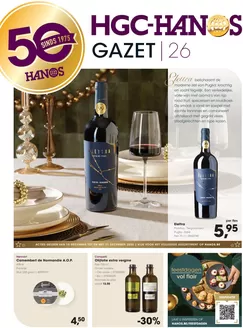 Catalogue Hanos à Saint-Trond | Gazet 26 | 2025-12-15T00:00:00.000Z - 2025-12-28T00:00:00.000Z