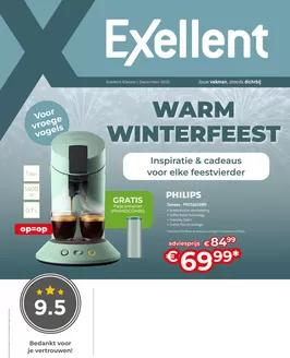 Catalogue Exellent à Bruges | Exellent witgoed folder warm winterfeest 2025 | 2025-12-01T00:00:00.000Z - 2025-12-31T00:00:00.000Z