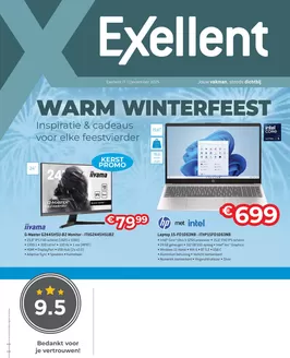 Catalogue Exellent à Boussu | Exellent it folder warm winterfeest 2025 | 2025-12-01T00:00:00.000Z - 2025-12-31T00:00:00.000Z