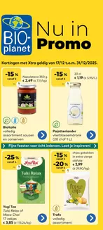 Catalogue Bio Planet à Saint-Trond | Folder Bio Planet | 2025-12-17T00:00:00.000Z - 2025-12-31T00:00:00.000Z