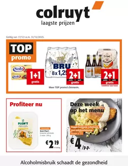 Catalogue Colruyt à Saint-Trond | Nouvelles offres à découvrir | 2025-12-17T00:00:00.000Z - 2025-12-31T00:00:00.000Z